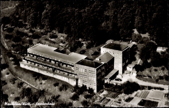 Maulbronn in the Black Forest, aerial photograph
