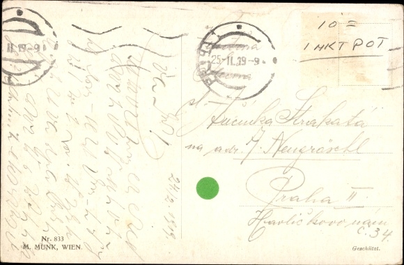 Artist Postcard Underwood, Clarence, How Will We Set Up, Munk 833