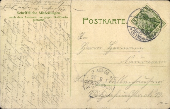 Postcard Bad Pyrmont in Lower Saxony, Schaumburg Lippe national costume, bridal couple