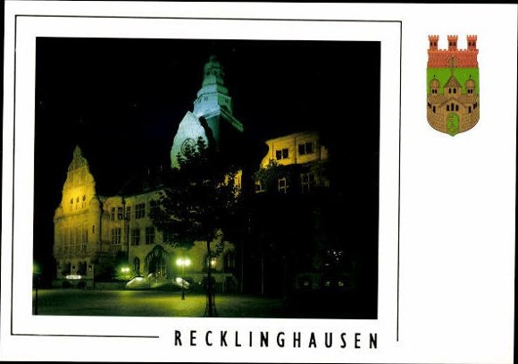 11 alte Ak Recklinghausen in Westfalen, diverse Ansichten