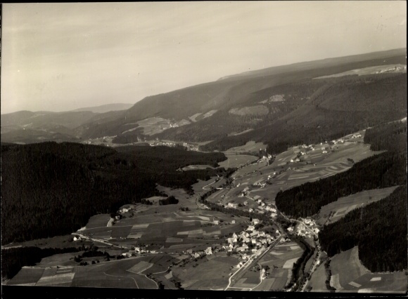 Ak Baiersbronn im Schwarzwald, Blick auf Baiersbronn