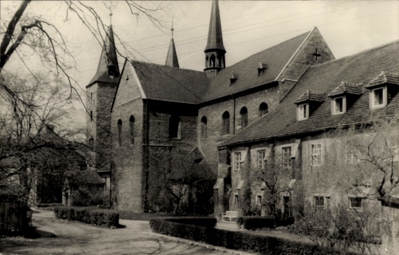 Postcard Huy am Harz, Huysburg