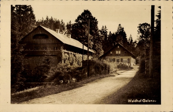 Postcard Gelenau in the Erzgebirge, Waldhof