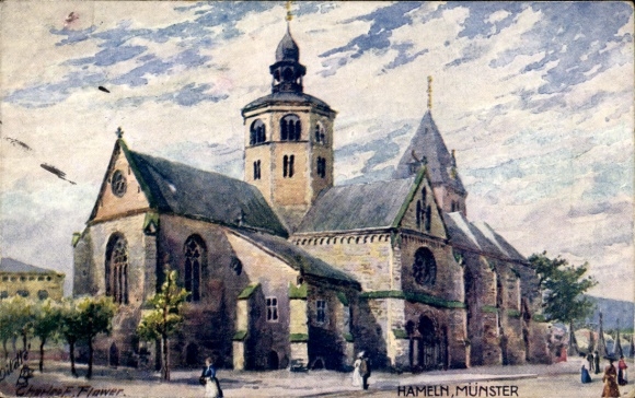 KP artystyczna Flower, Charles, Hameln, Münster