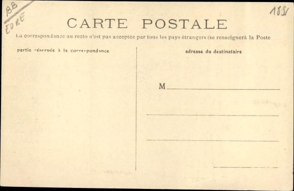 Postcard Brionne Eure, Sur la Risle