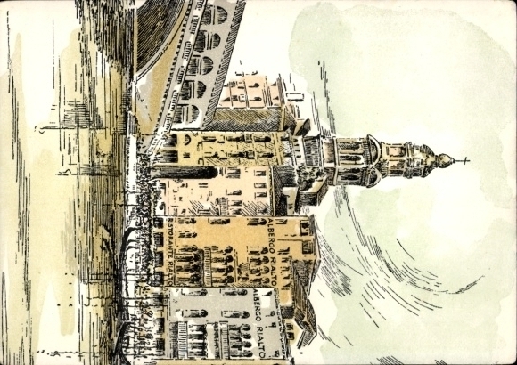 Postcard Venezia Venice Veneto, Grand Canal