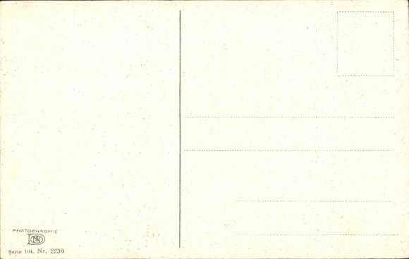 Postcard Photochromie Nenke and Ostermaier 104 No. 2230, sawmill