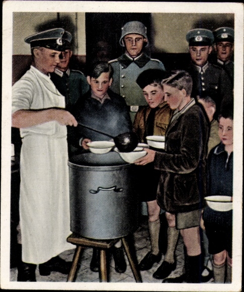 Collector's picture The Post-War Period No. 228, December 1933, Winter Relief Organization of the NSDAP