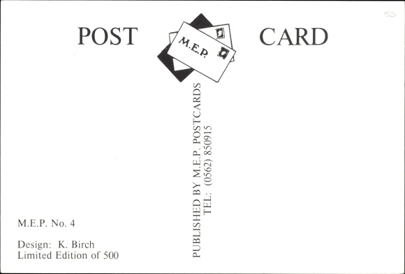 Postcard Cricket Pakistan v. England 1992, Edgbaston, Lords, Old Trafford, Headingley, The Oval, Cornhill
