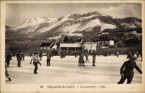 CPA Villard de Lans Isère, La patinoire