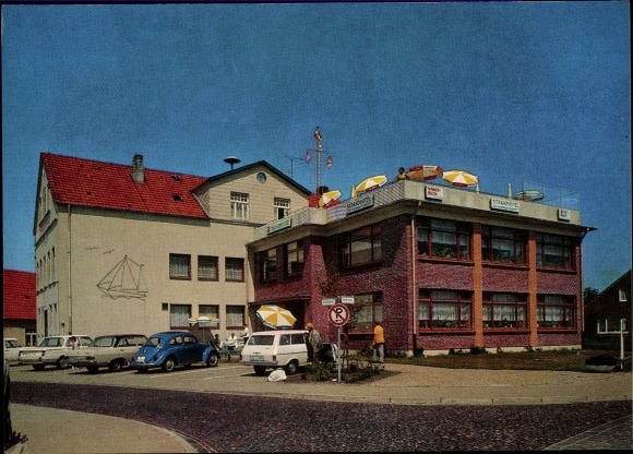 Postcard Horumersiel Wangerland Friesland, Strandhotel Horumersiel