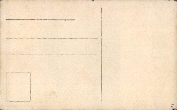 Postcard An appetizing flounder, naked women, metamorphosis