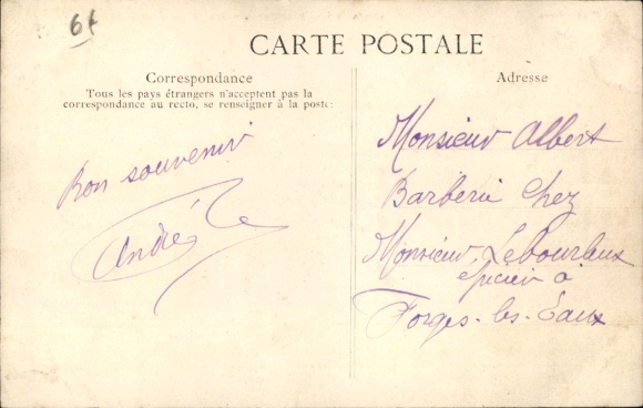 Postcard Yport Seine Maritime, Chateau des Hogues, Cote de l'Arrivee