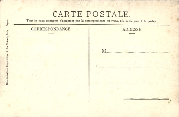 Postcard Vanves Hauts de Seine, Lycee Michelet, Chapelle, Infirmerie