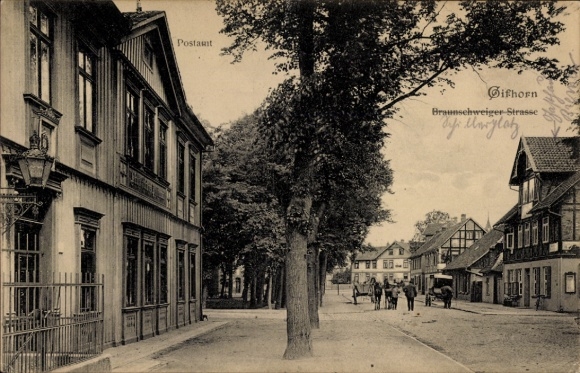 PC Gifhorn in Lower Saxony, Braunschweiger Straße, post office