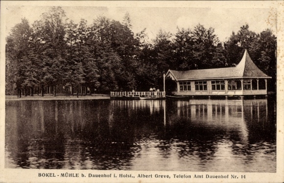 Ak Dauenhof Westerhorn Schleswig Holstein, Bokel Mühle