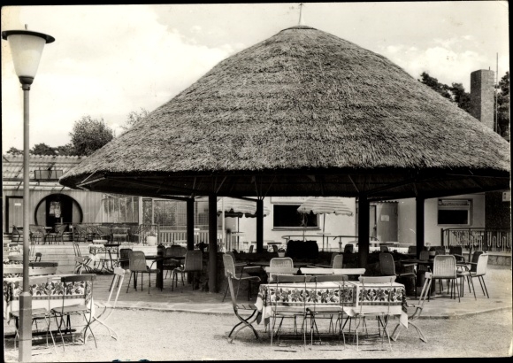 Postcard Jeggeleben Kalbe in the Altmarkkreis Salzwedel, excursion restaurant Fine thing