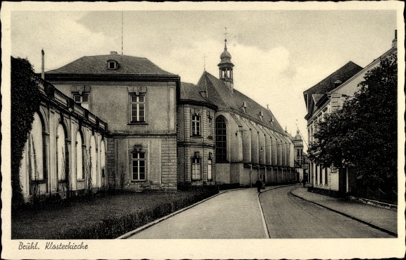 Ansichtkaart Brühl in Westfalen, kloosterkerk