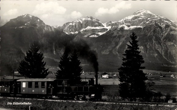 KP Zillertalbahn, kolej, lokomotywa, góry