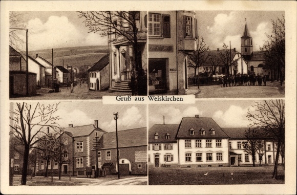 KP Weiskirchen dzielnica Merzig Wadern, Hotel Hofhaus, Franz Blau, rynek