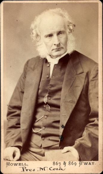 CdV James McCosh, Philosopher, President Princeton University, portrait
