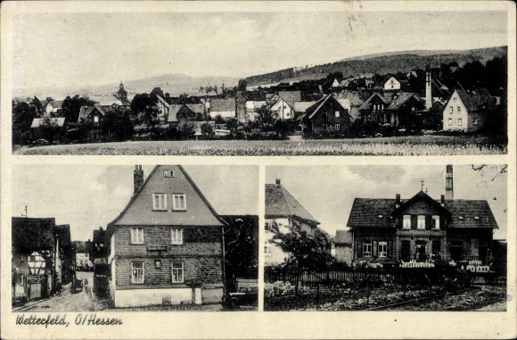 PC Wetterfeld Laubach in Hesse, Panorama, Inn Chr. Müller