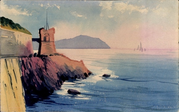 Ak Turm, Wasserpartie, Felsen