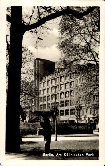 Ak Berlin Mitte, Köllnischer Park