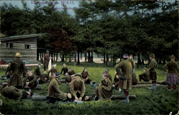 Picture prisoners of war, Scottish soldiers