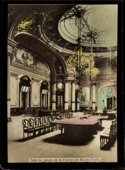 Photo Monte Carlo Monaco, Gambling room in the Casino