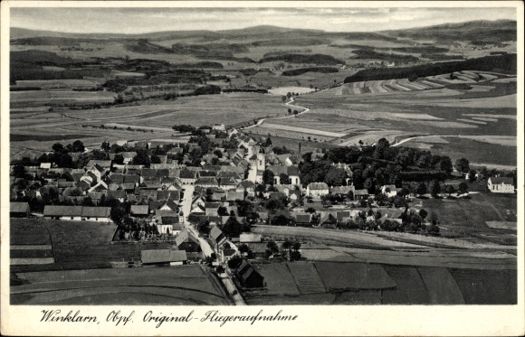 PC Winklarn in the Upper Palatinate, aerial photo