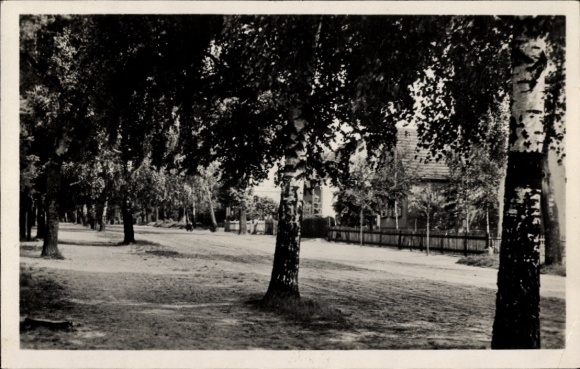 Postcard Seilershof Gransee in der Mark, Dorfstraße