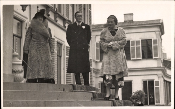 Foto Ak Prinzessin Juliana, Bernhard zur Lippe-Biesterfeld, 1938