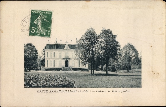 KP Gretz Armainvilliers Seine et Marne, Chateau de Bois Vignolles