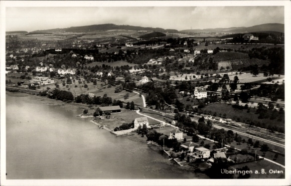 Postcard Überlingen on Lake Constance, landscape photography, Lake Constance, photography
