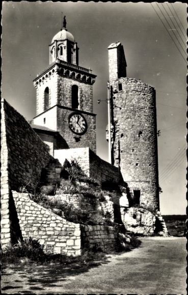 CPA Reillanne Basses Alpes de Haute Provence, Le Clocher Saint Denis