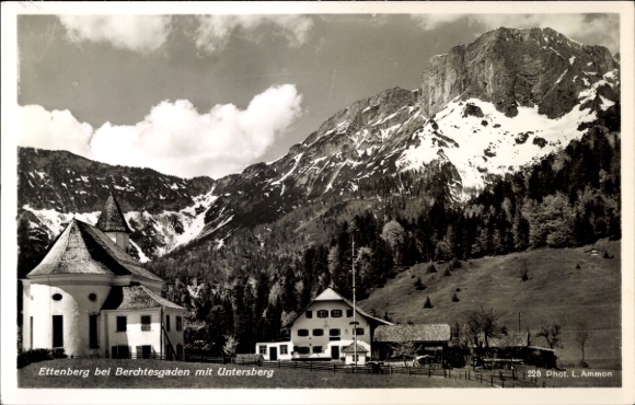 PC Ettenberg Marktschellenberg in Upper Bavaria, Untersberg, pilgrimage church