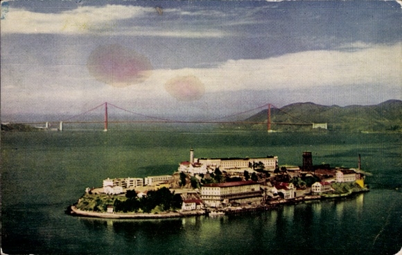 PC Californië VS, Alcatraz Island, Rock
