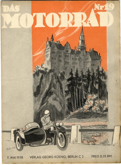 Zeitschrift "Das Motorrad"  Heft 19 7. Mai 1938
