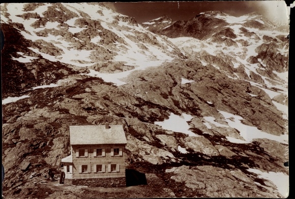 Photo Golling an der Salzach in Salzburg, Carl von Stahl House, Berchtesgaden Alps, around 1920