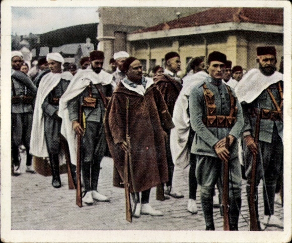 Collector's picture The Post-War Period No. 91, July 1925, French intervention in Morocco