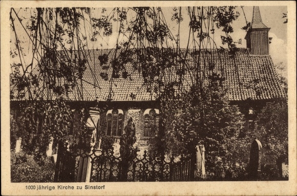 KP Hamburg Harburg Sinstorf, kościół, cmentarz, Wendts Gasthof
