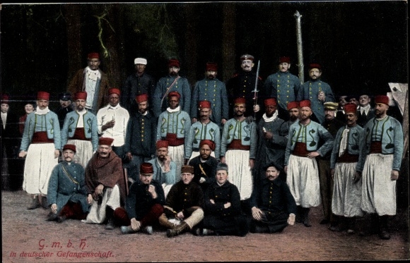 KP GmbH w niewoli niemieckiej, jeńcy francuscy, I wojna światowa, Zouaves