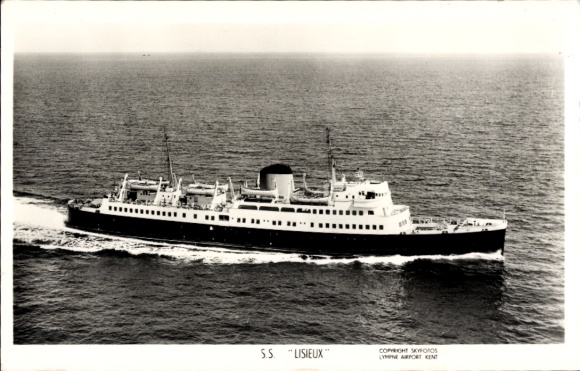 Ak Dampfer SS Lisieux, veerboot, SNCF