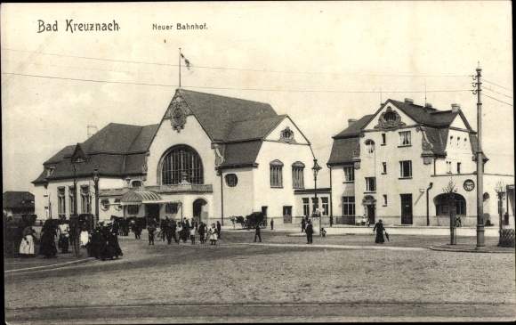 PC Bad Kreuznach in Rhineland Palatinate, New Train Station
