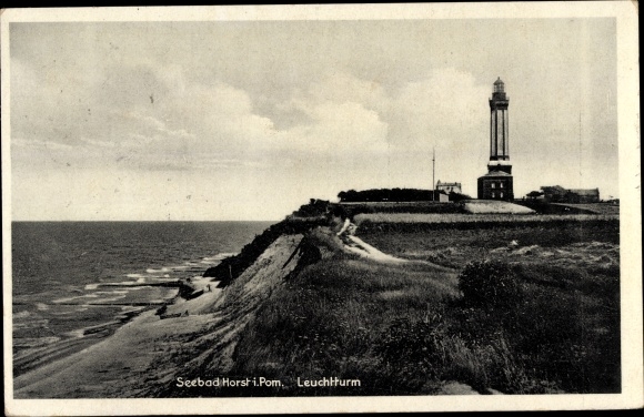 PC Niechorze Seebad Horst Pommern, lighthouse