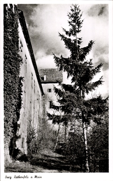 Postcard Rothenfels am Main Lower Franconia, Burg