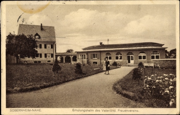 Ak Bad Sobernheim an der Nahe, Erholungsheim des Vaterländ. Frauenvereins