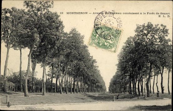 Set of 14 AK Montgeron, various views