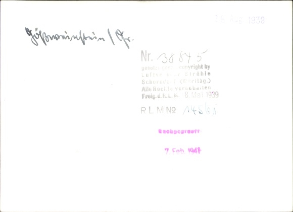 Foto Gössweinstein Gößweinstein Oberfranken, Fliegeraufnahme
